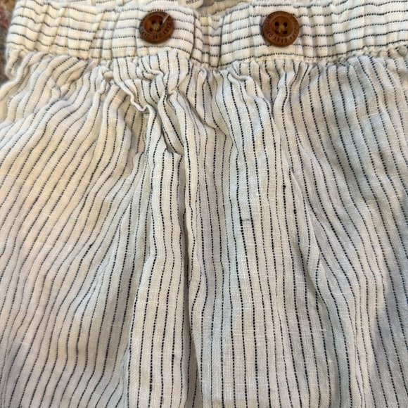 Zara baby 9-12 months Striped Harem Pants with Button Detail - Picture 3 of 3